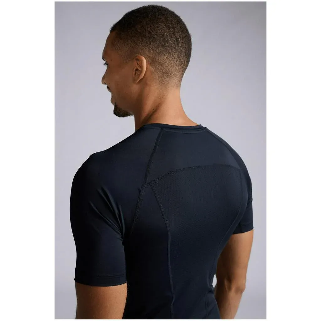 2XU Men Core Compression Short Sleeve - Black / No Logo - Image 5