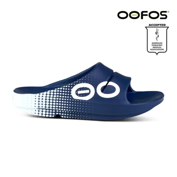 OOFOS Unisex OOahh - Navy Matrix