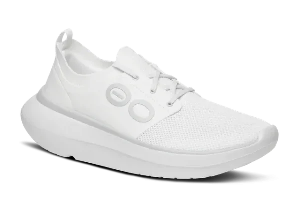 OOFOS Men OOmy Stride - White / Glacier - Image 4