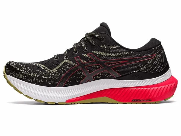 ASICS Men Gel-Kayano 29 2E - Black / Electric Red - Image 6
