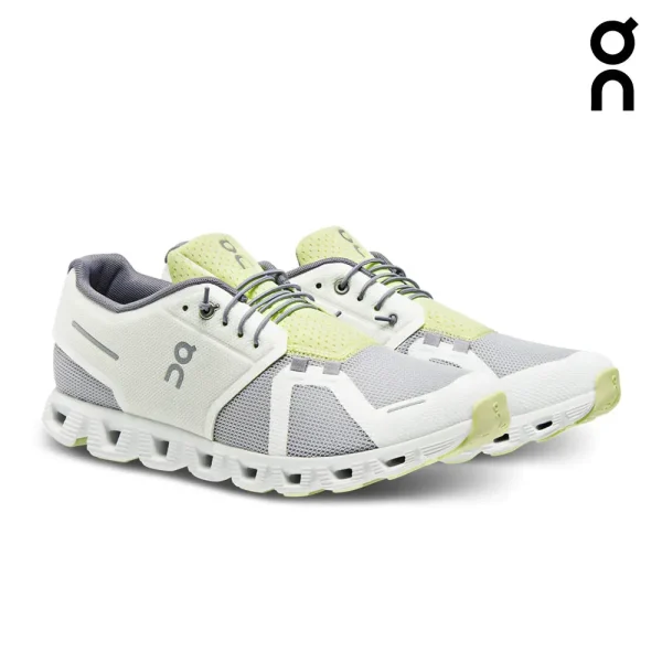 On Running Men Cloud 5 Push  - White / Glacier - Image 5