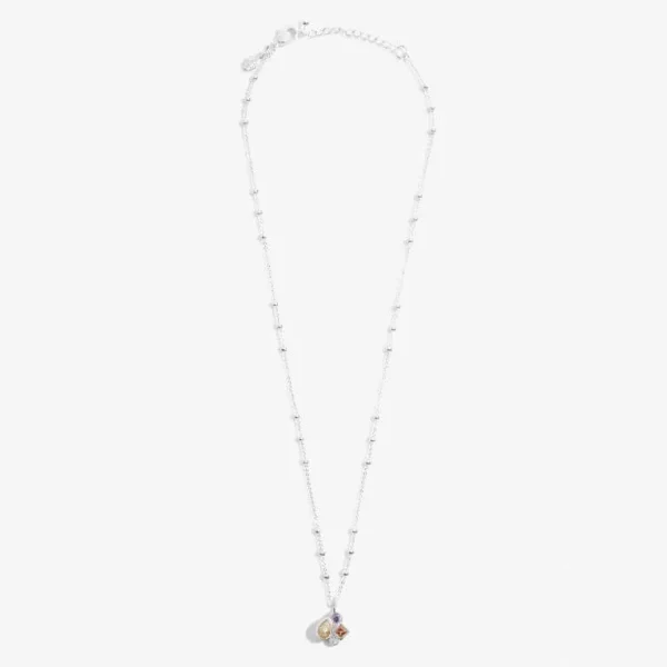 Joma Jewellery Bridal A Little 'Maid Of Honour' Necklace In Silver Plating - Image 4