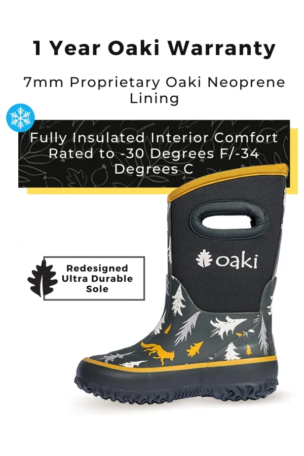 Wildlife Tracker Neoprene Rain/Snow Boots - Image 5