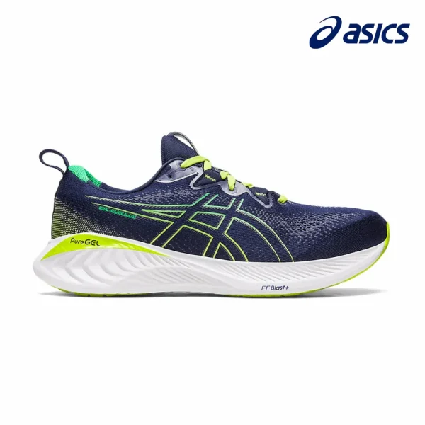 ASICS Men Gel-Cumulus 25 - Midnight / Cilantro