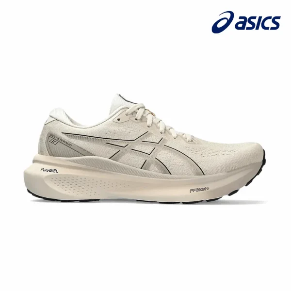 ASICS Men Gel-Kayano 30 2E - Oatmeal / Black