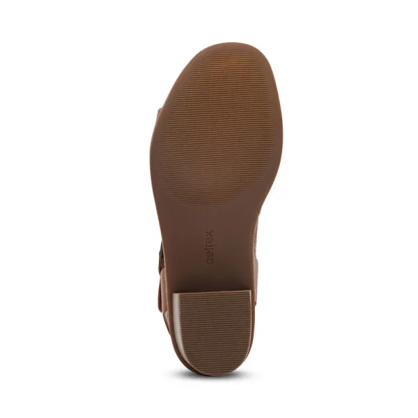 Aetrex Women's Mae Cognac - Image 4
