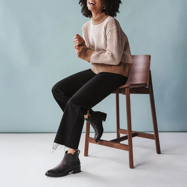 The Ali Ankle Boot Black - Image 3