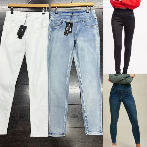 Tocada - Elasticated Waist Stretchy Jeans/Jegging