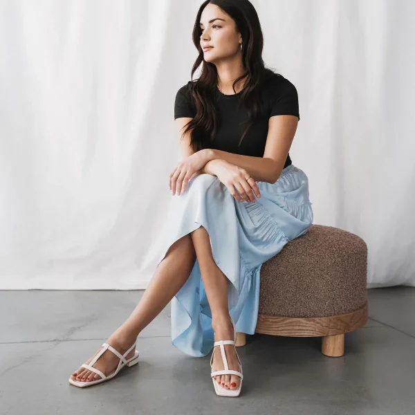 The Barely There Sandal Ivory - Image 4