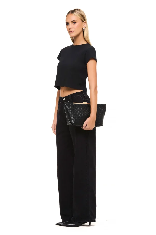THE ROSETTA BLACK CLUTCH - Image 3