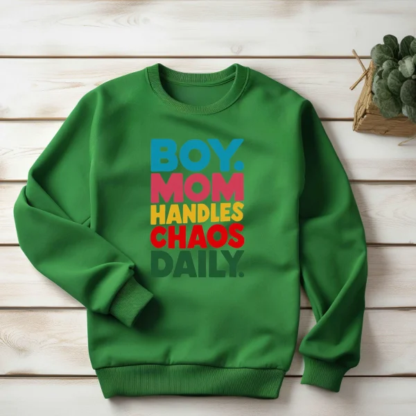 Boy Mom Sweatshirt - Image 4
