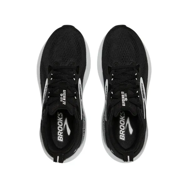 Brooks Men's Glycerin GTS 22 Wide Black/White - Image 3