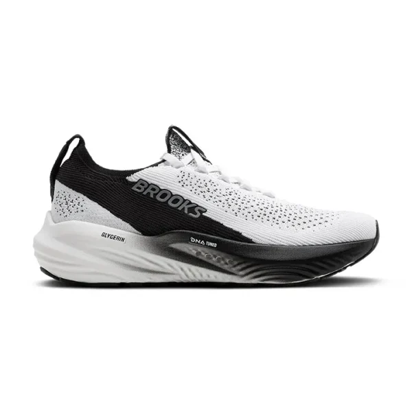 Brooks Women's Glycerin StealthFit 22 White/Black - Image 2