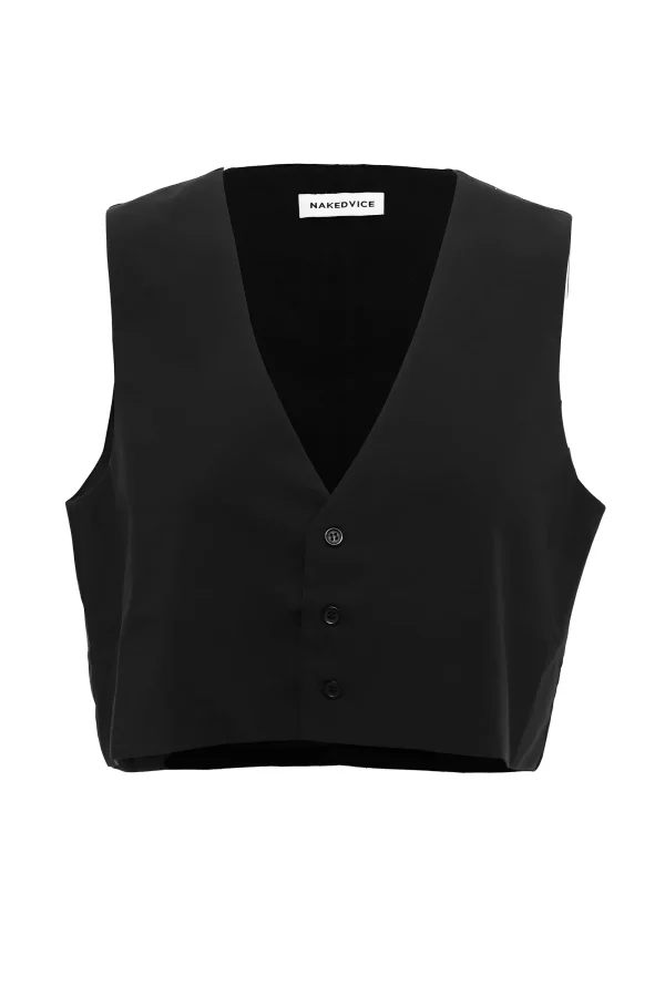 THE CARMEN BLACK VEST