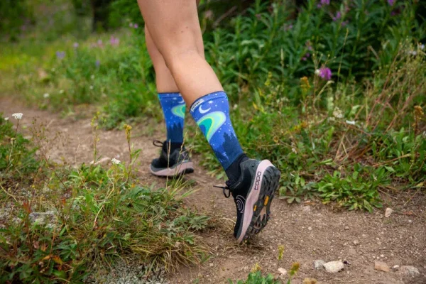 Injinji Women Artist Designed Crew Coolmax - Howl - Image 7