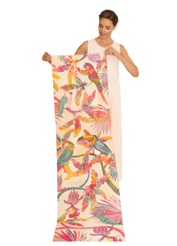 Powder Designs Cotton Scarf - Tropical Paradise - Image 2