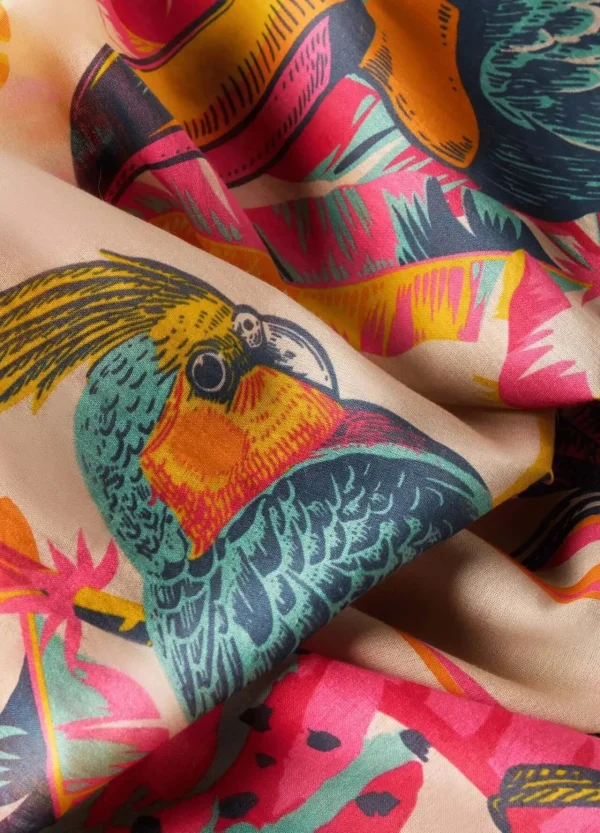 Powder Designs Cotton Scarf - Tropical Paradise - Image 3