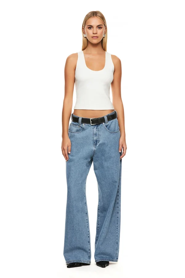 THE CARRIE BLACK TOPSTITCH BELT - Image 3