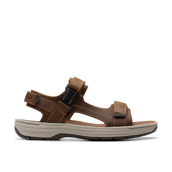 Clarks Men's Saltway Edge Wide Tan - Image 2