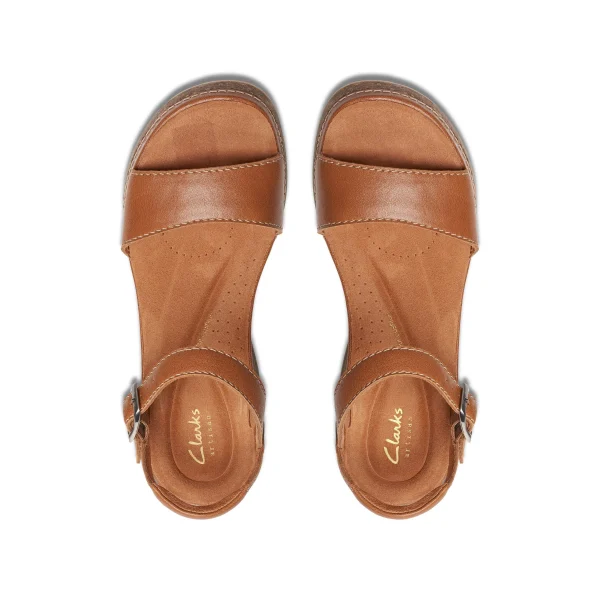 Clarks Women's Kassandra Lily Wide Tan - Image 3