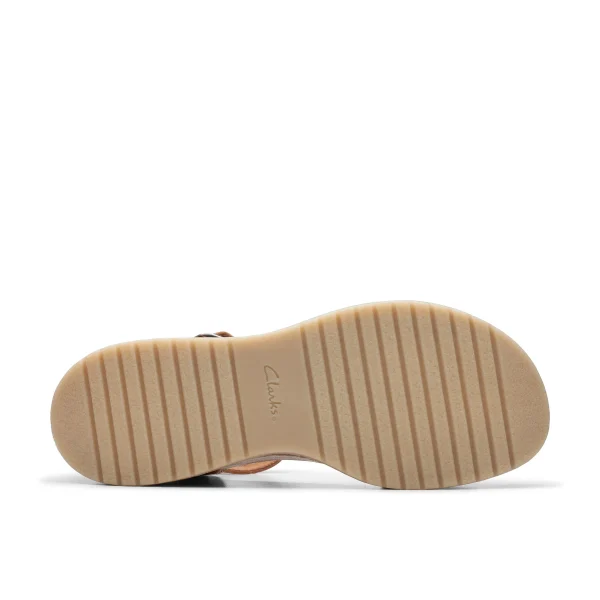 Clarks Women's Kassandra Lily Wide Tan - Image 4