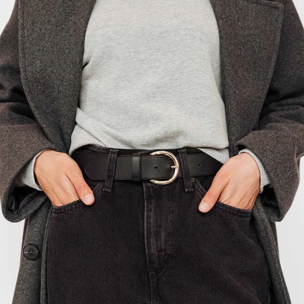 The Complement Belt Gold Black - Image 4