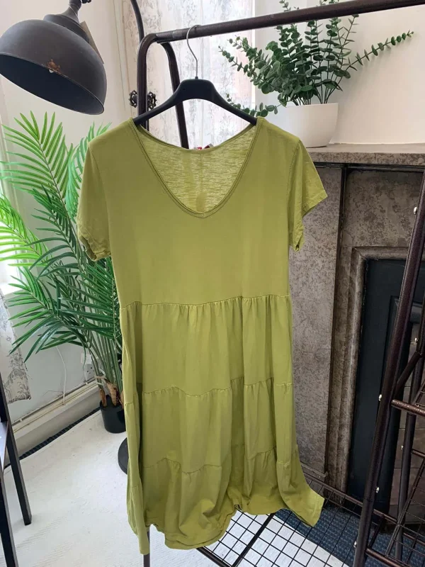 Jersey Knee Length Dress - Image 2