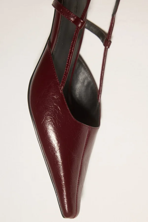 THE DOLLY BURGUNDY HEEL - Image 2
