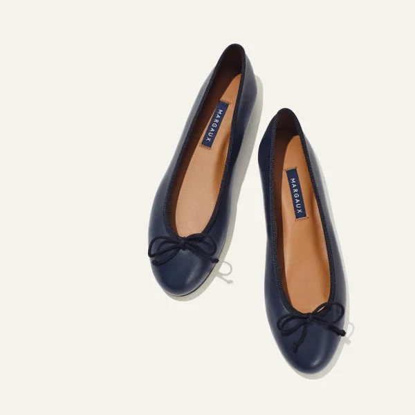 The Demi - Black and Navy Nappa - Image 3