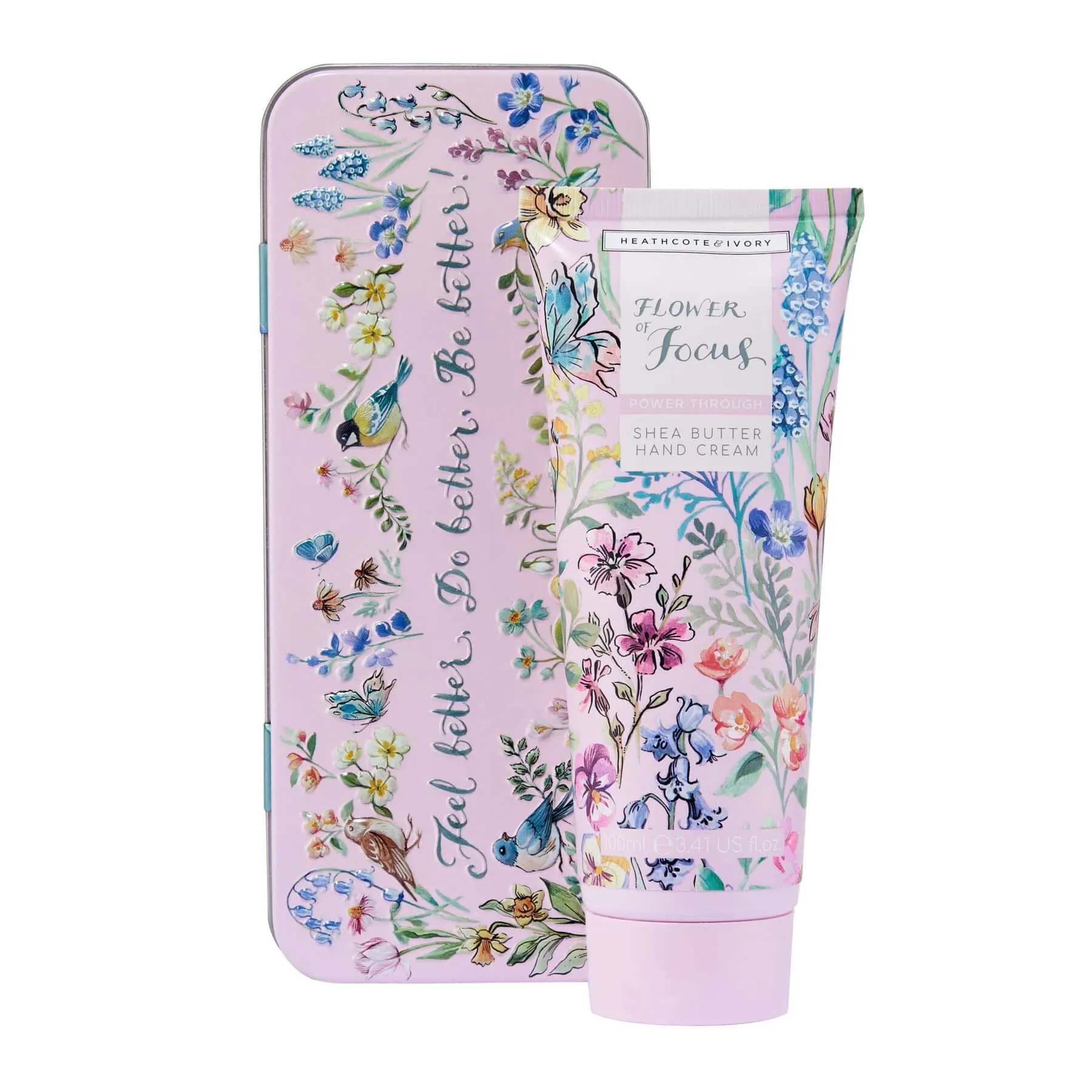 Heathcote & Ivory Flower of Focus Power Through Shea Butter Hand Cream - Image 2