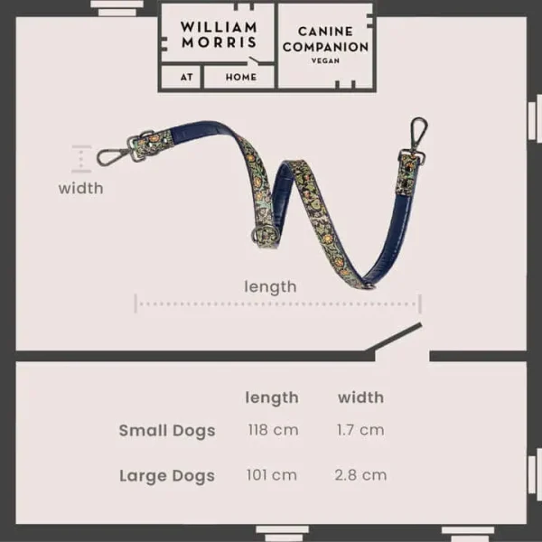 William Morris Canine Companion Dog Leads - Image 2