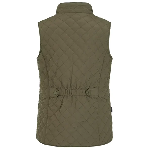 Lazy Jacks Ladies Gilet - Khaki - Image 3