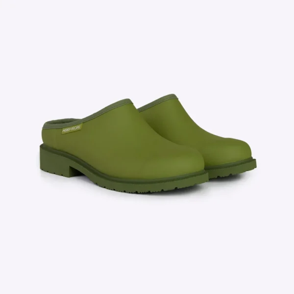 Billie Clog // Bright Olive - Image 2