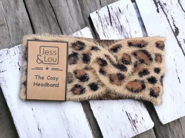 Jess & Lou - Cosy Animal Print Headband - Image 5