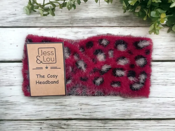 Jess & Lou - Cosy Animal Print Headband - Image 6