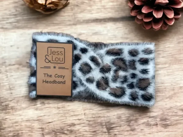 Jess & Lou - Cosy Animal Print Headband - Image 3