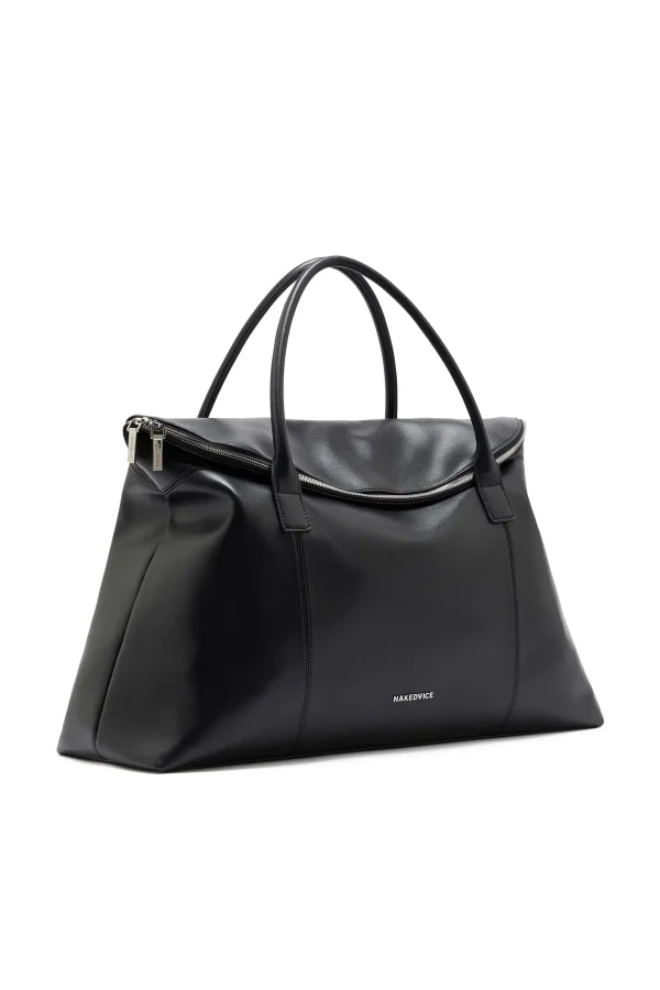 THE HUGO BLACK SILVER DUFFLE - Image 4