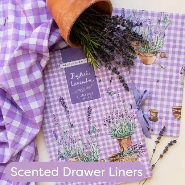 Heathcote & Ivory - English Lavender Drawer Liners - Image 2