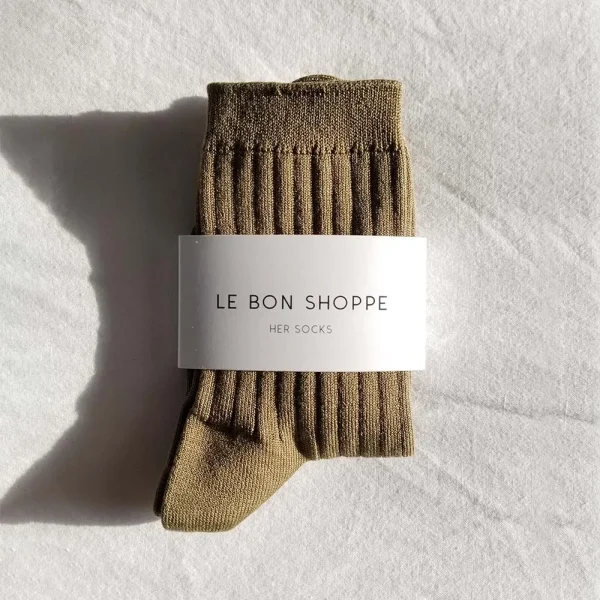 Le Bon Shoppe Her Socks Pesto - Image 2
