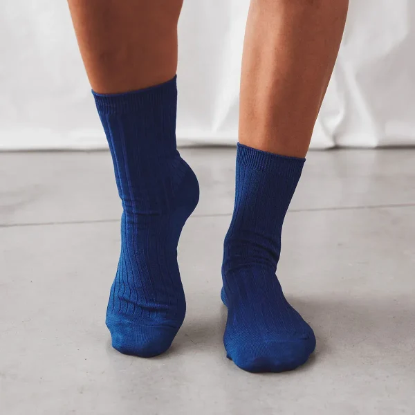 Le Bon Shoppe Her Socks Cobalt - Image 2