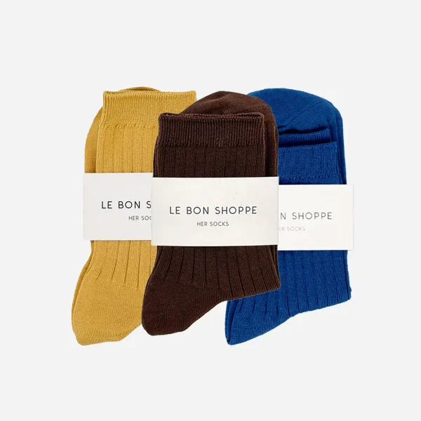 Le Bon Shoppe Her Socks Tri-Colour Kit
