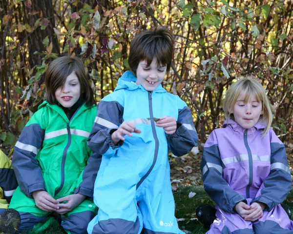 Children's Trail Suit, Forest Green - Image 4