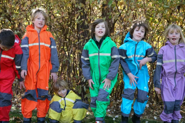 Children's Trail Suit, Classic Orange - Image 8
