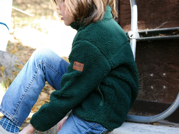 Sherpa Fleece (Forest Green) - Image 3