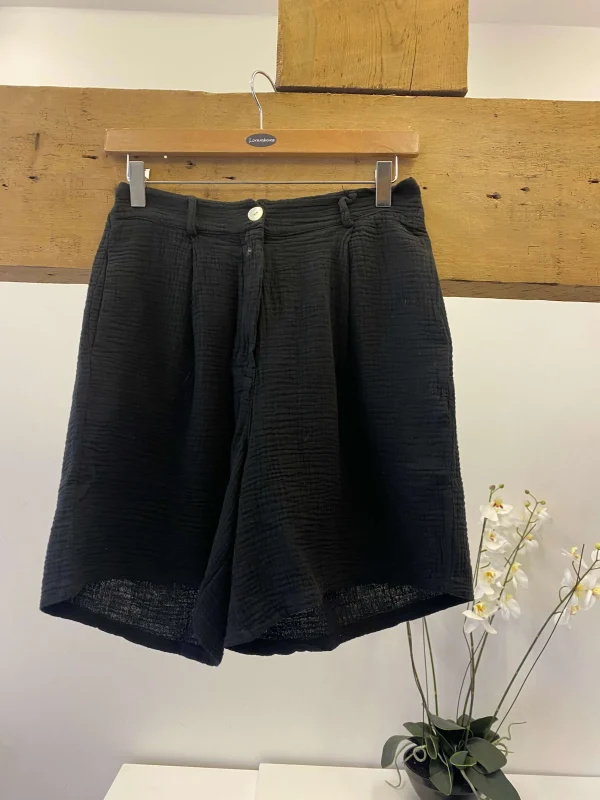 Cheesecloth High Waisted Shorts - Image 2