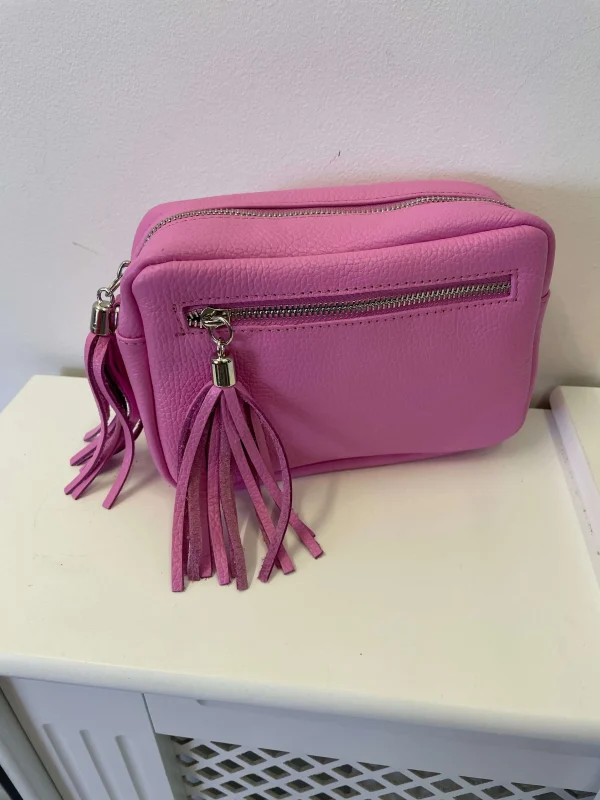 Ladies Leather Tassel Bag - Image 12