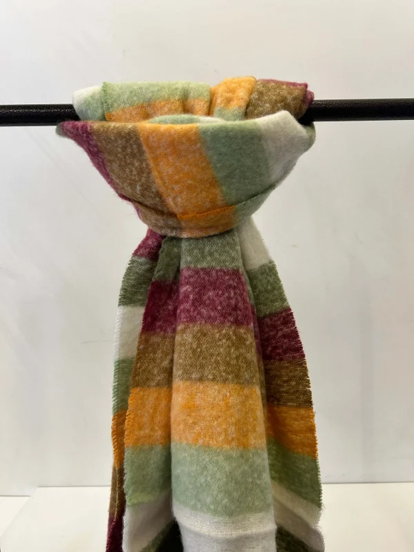 Pastel Stripe Blanket Scarves - Image 3