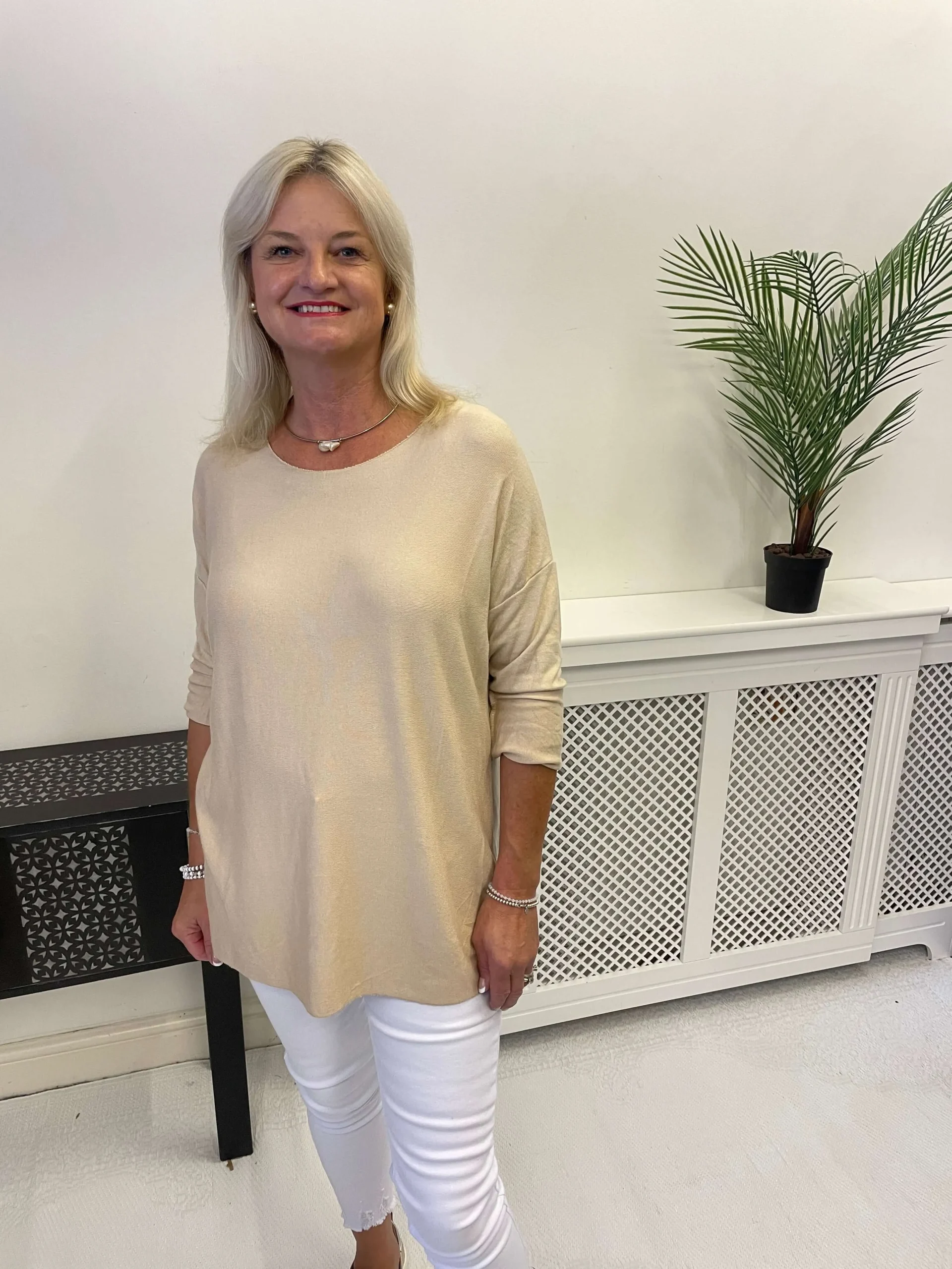 Ingrid Necklace Straight Edge Jumper - Image 2