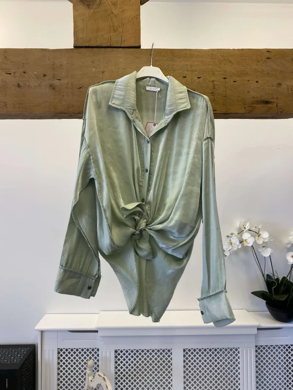 Sheen Knot Ladies Shirt