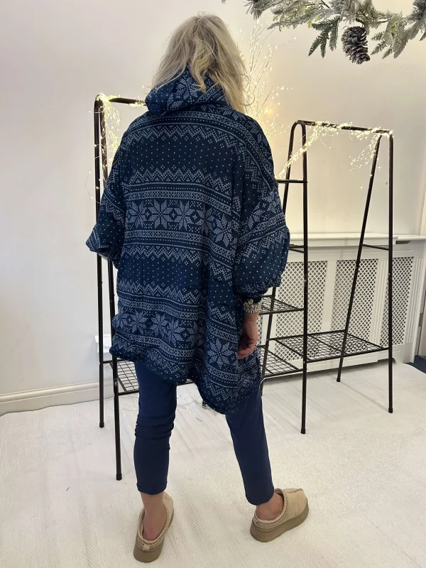 Unisex Reversible Snuggle Hoodie - Image 4
